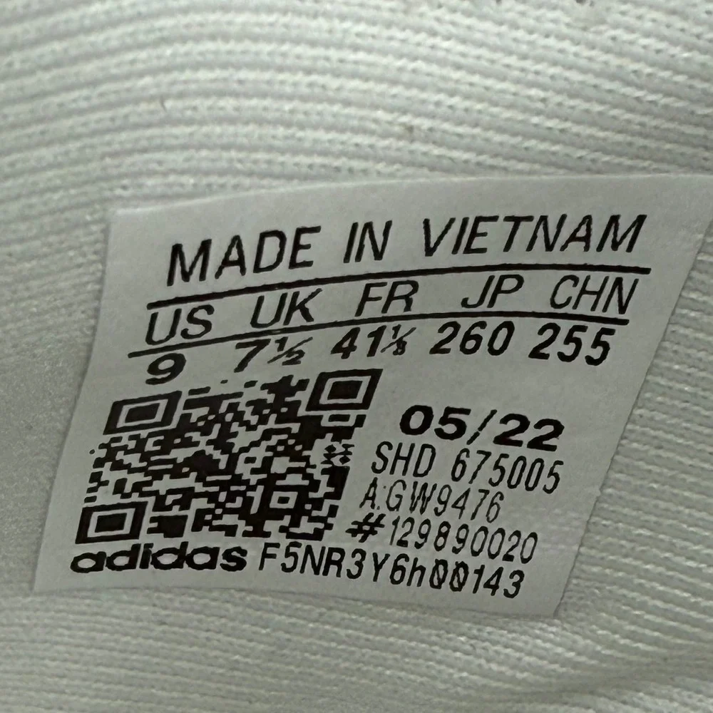 Adidas NMD R1 Mens Size 9 White Black Scale Pattern Boost Sneakers GW9476 - Picture 4 of 12